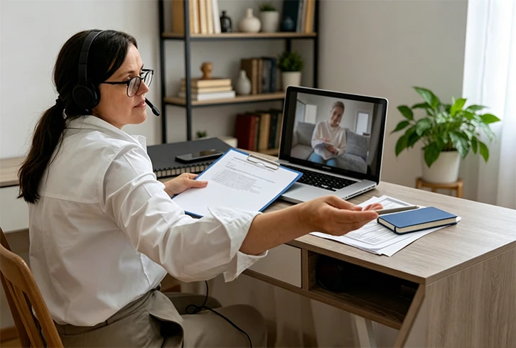 Solu&ccedil;&atilde;o remota de problemas por videochamada