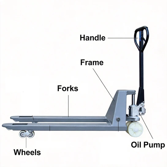 Transpalete manual hidr&aacute;ulica