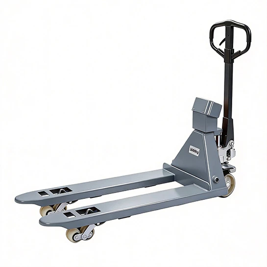 Porta-paletes manual com balan&ccedil;a