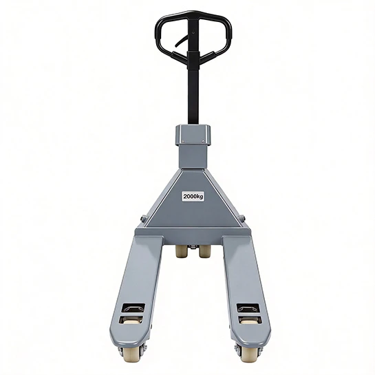 Porta-paletes manual com balan&ccedil;a